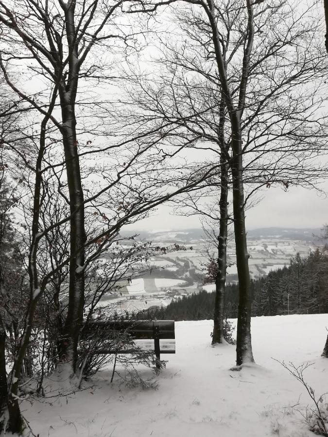 Fraenkische Linie - Radspitz-Ferienwohnungen Marktrodach Buitenkant foto