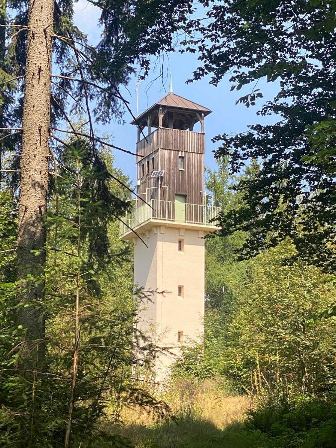 Fraenkische Linie - Radspitz-Ferienwohnungen Marktrodach Buitenkant foto